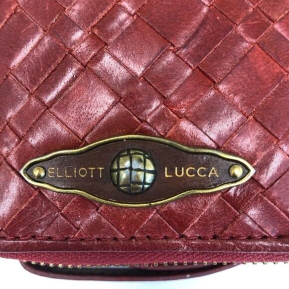 Elliott Lucca Red Leather Wallet - Picture 2 of 8